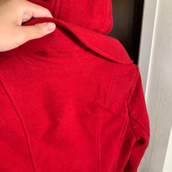 Style&co Red Hoodie Peacoat Size Small Petite - Picture 11 of 14